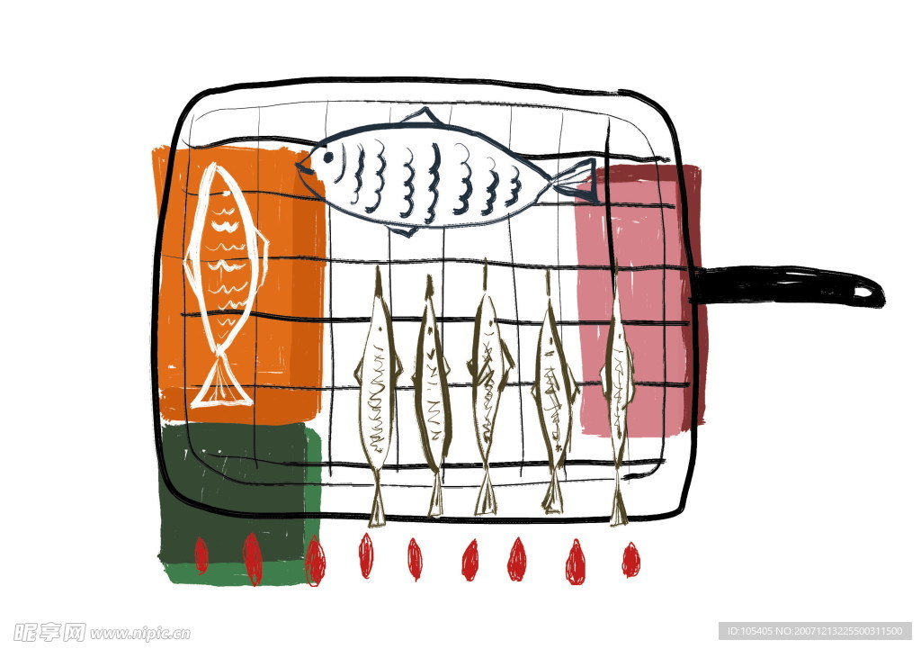 流行时尚插画