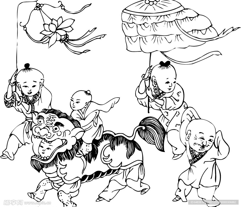 新年小孩