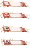 矢量花纹花边