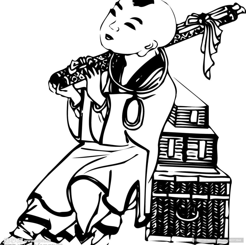 中国古代儿童(016)