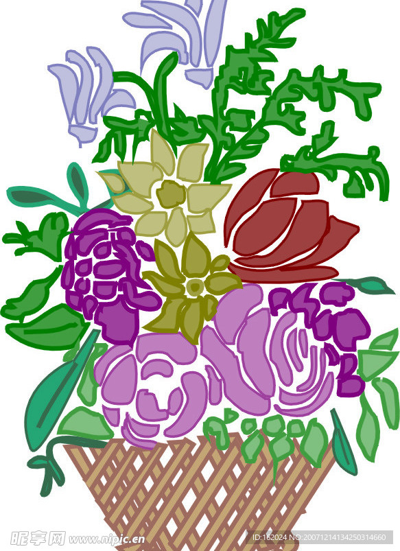 矢量花