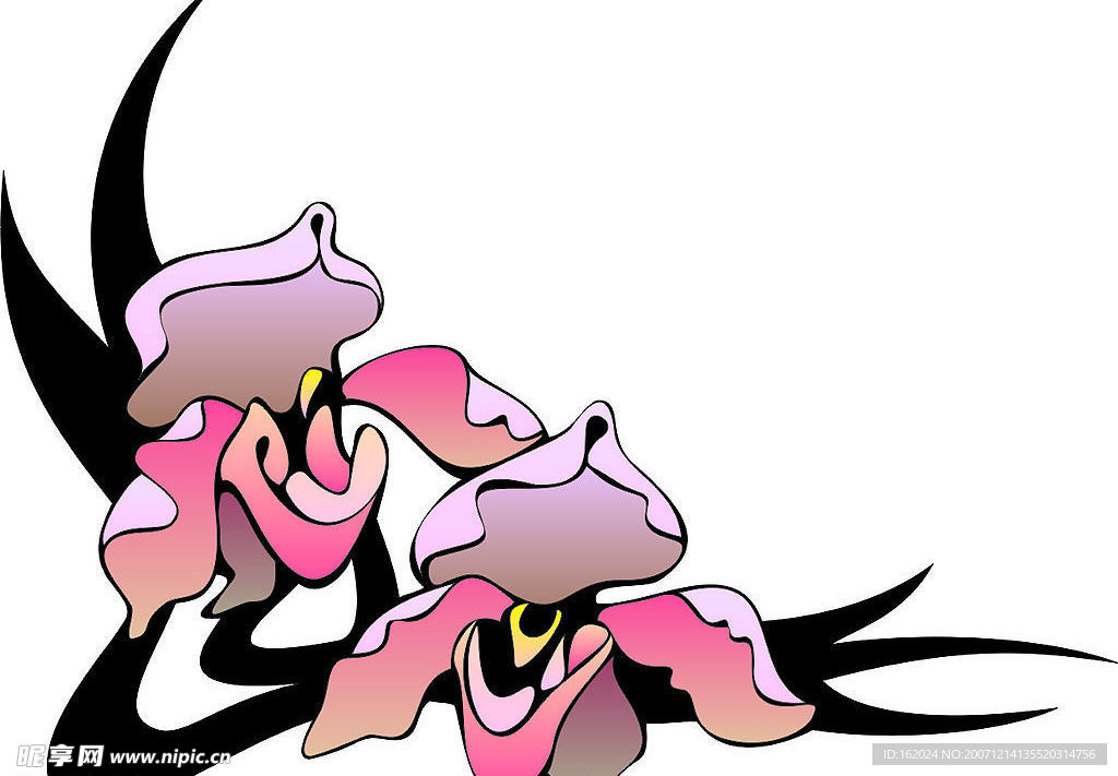 矢量花