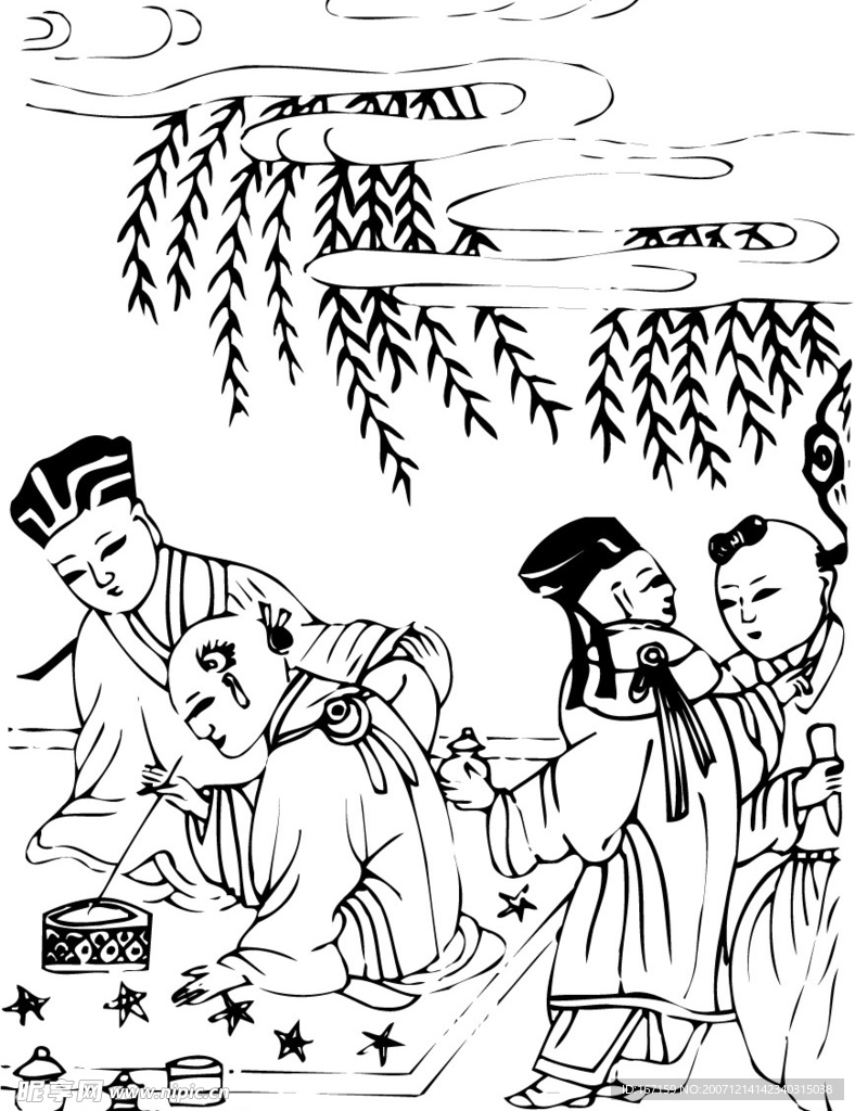 中国古代儿童(056)