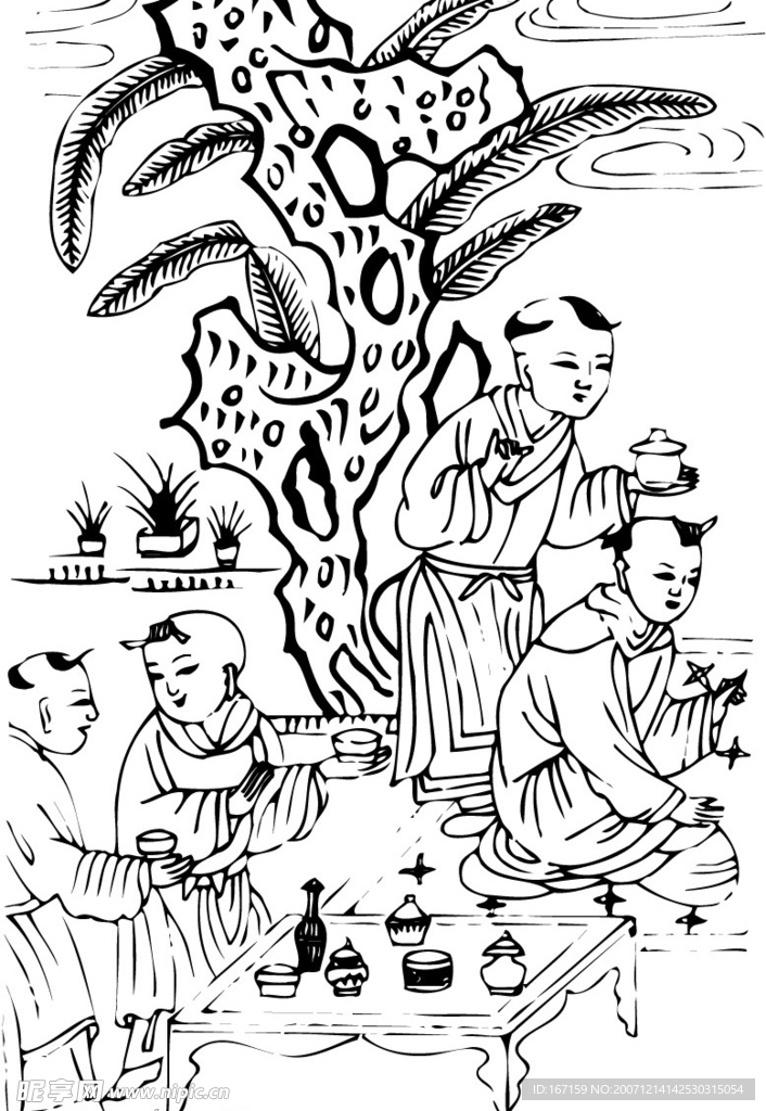 中国古代儿童(059)