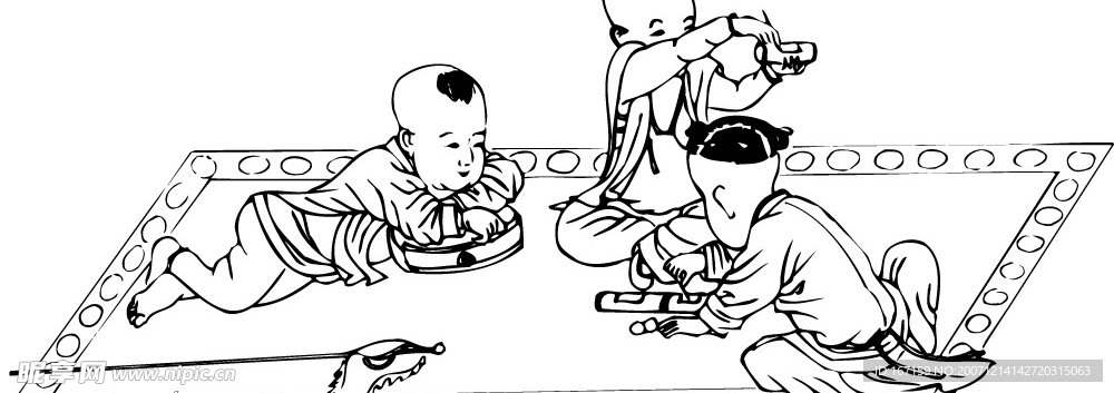 中国古代儿童(060)