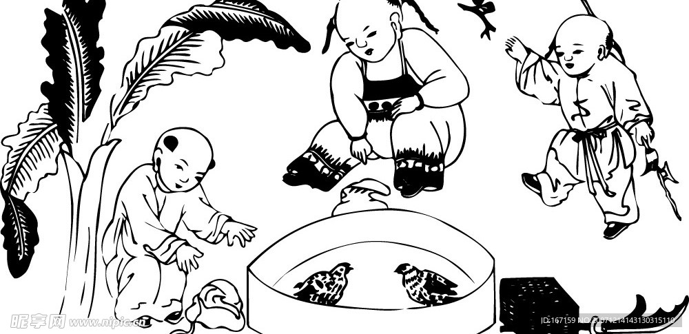 中国古代儿童(069)