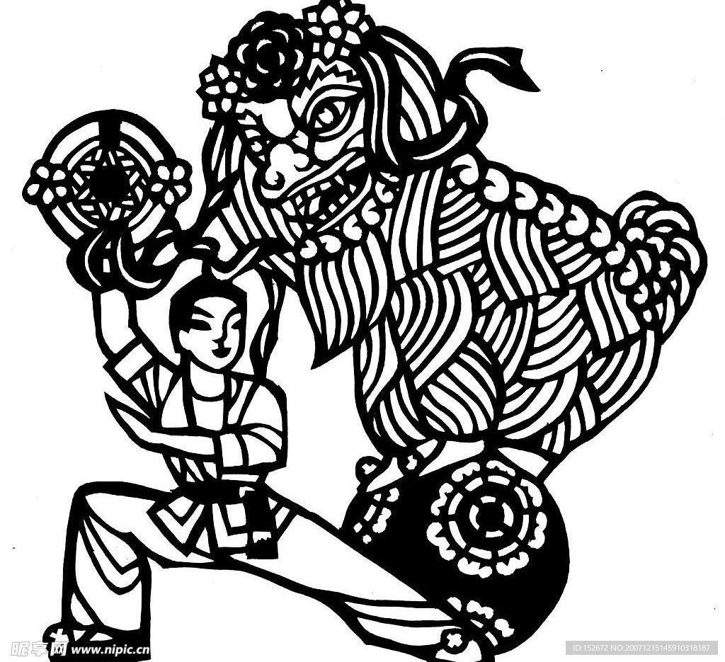 吉祥剪纸