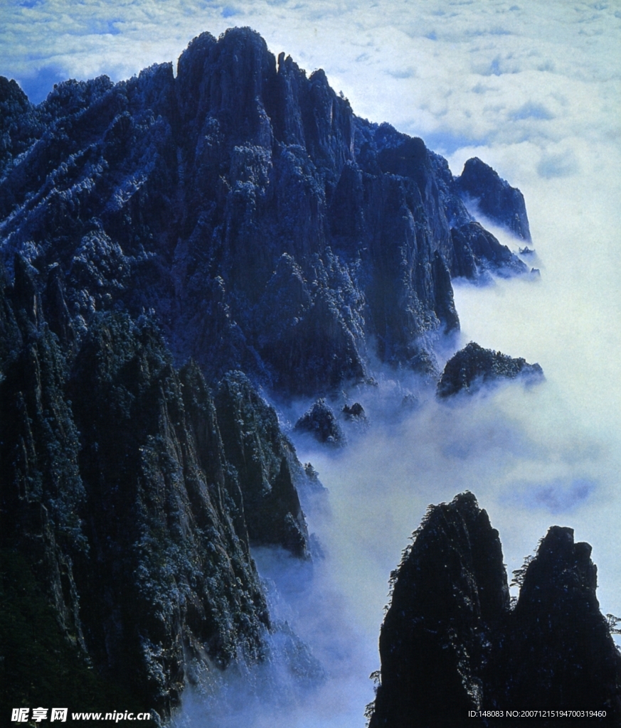 安徽黄山风光