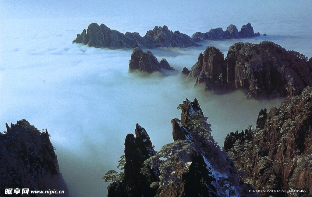 安徽黄山风光
