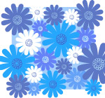 韩国花纹·植物矢量·背景底纹