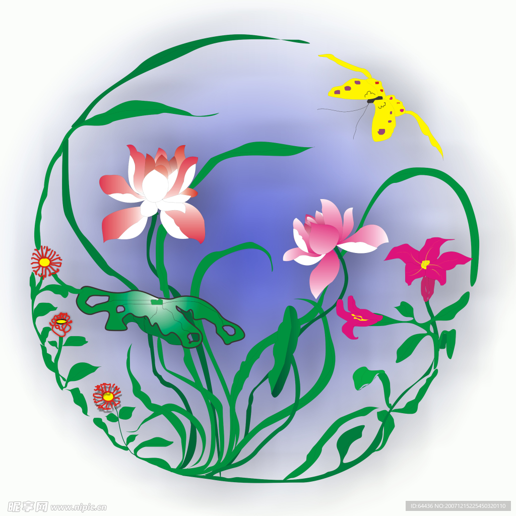 花纹样