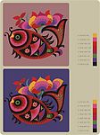 古典花纹