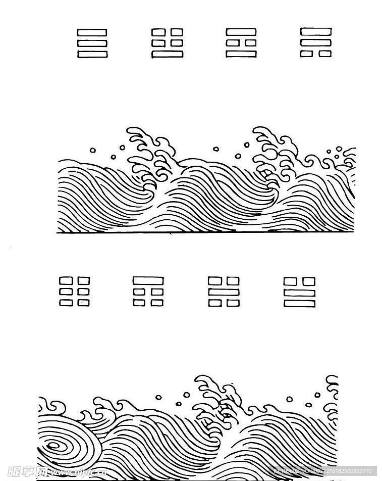 矢量 传统 图案