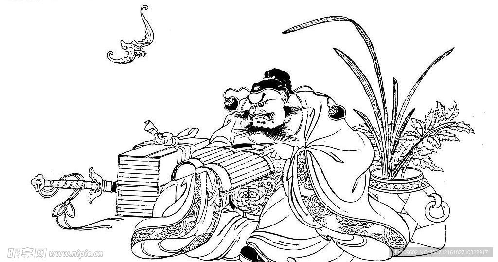 矢量 传统 图案
