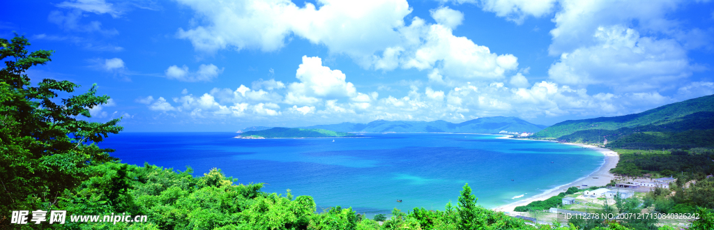 海湾全景