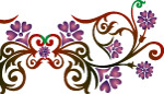 矢量花纹