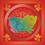 吉祥物-猪