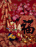 新年节日气息背景