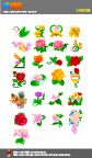 二十五个漂亮的AI花卉