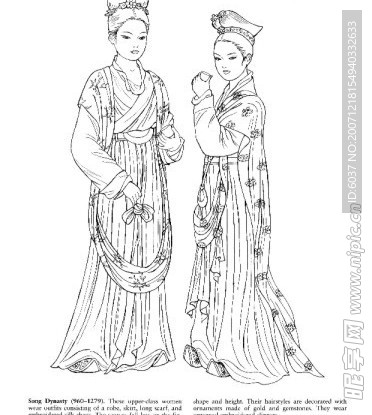 中国传统服饰色彩 插图
