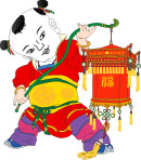 春节喜庆矢量素材