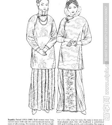 中国传统服饰色彩 插图