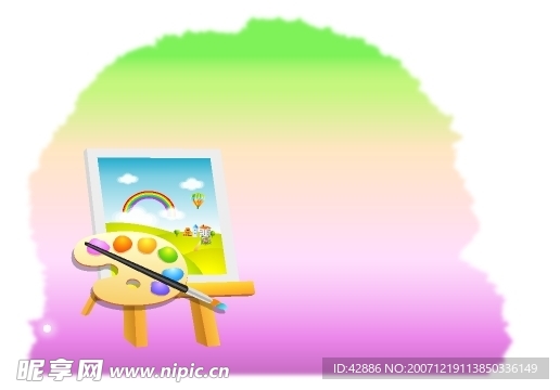 矢量卡通背景插图42