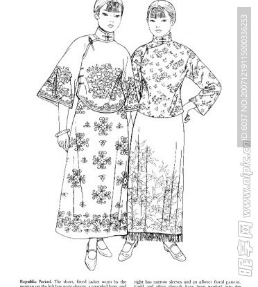中国传统服饰色彩 插图