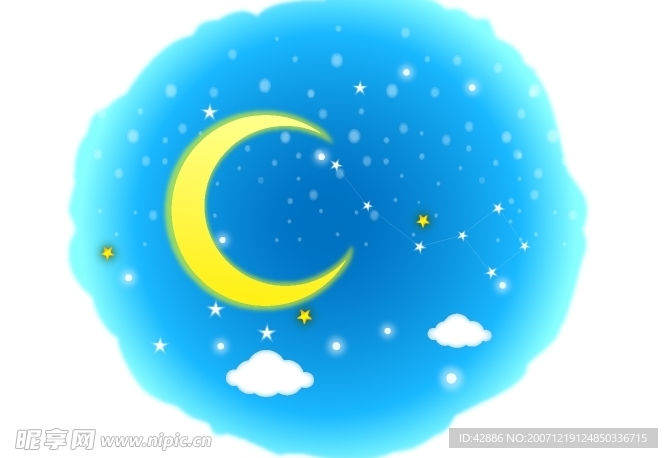 矢量卡通背景插图47