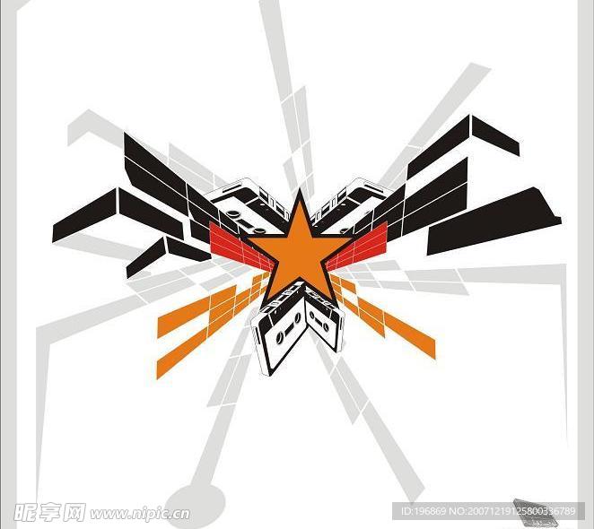 矢量版音乐会海报