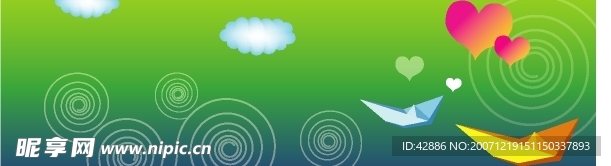 矢量卡通背景插图68