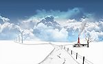 梦幻雪景