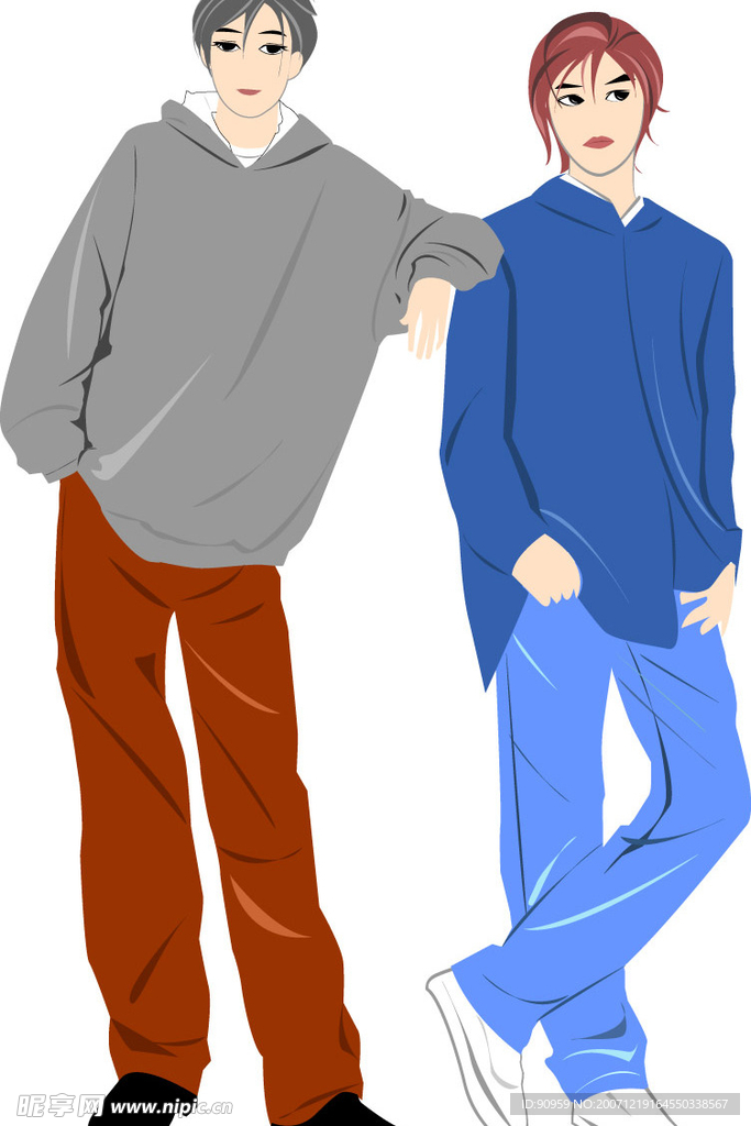 阳刚男孩