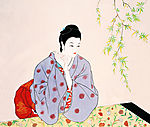 日本仕女图