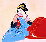日本仕女图