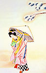 日本仕女图