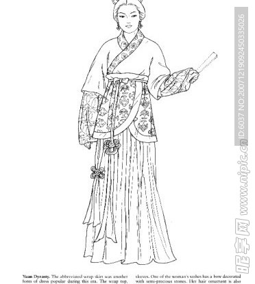 中国传统服饰色彩 插图
