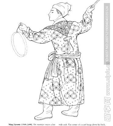 中国传统服饰色彩 插图