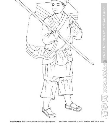中国传统服饰色彩 插图