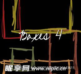 卡通边框笔刷