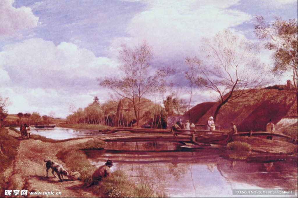油画