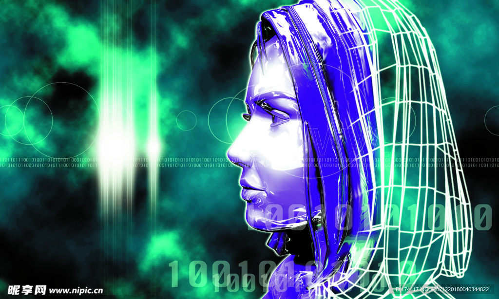 广告素材图　科技创意　数字生活