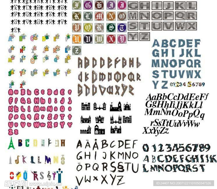 英文字体