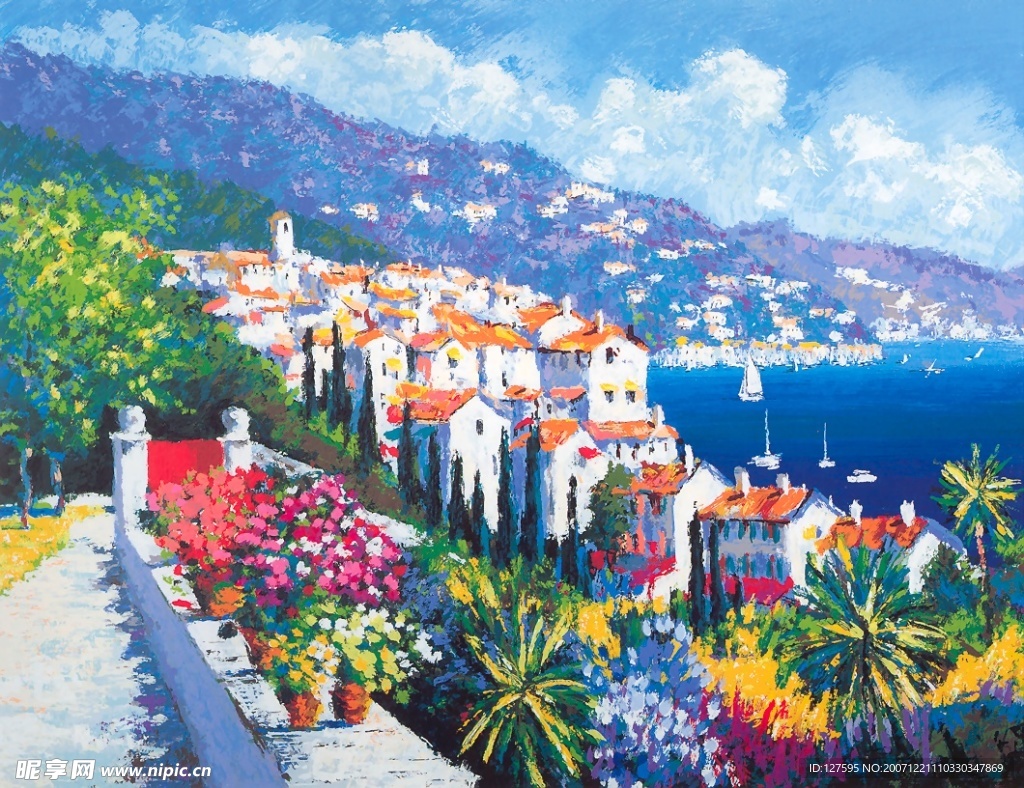 绘画风景