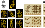 矢量底纹