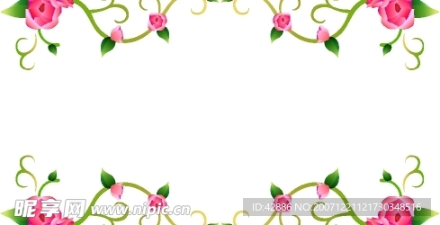 精品矢量花纹10