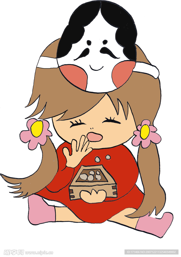 可爱小女生