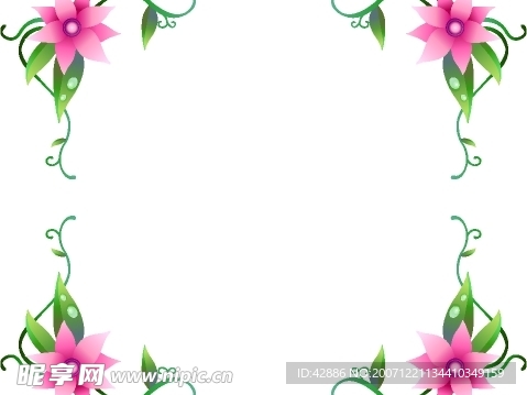 精品矢量花纹14