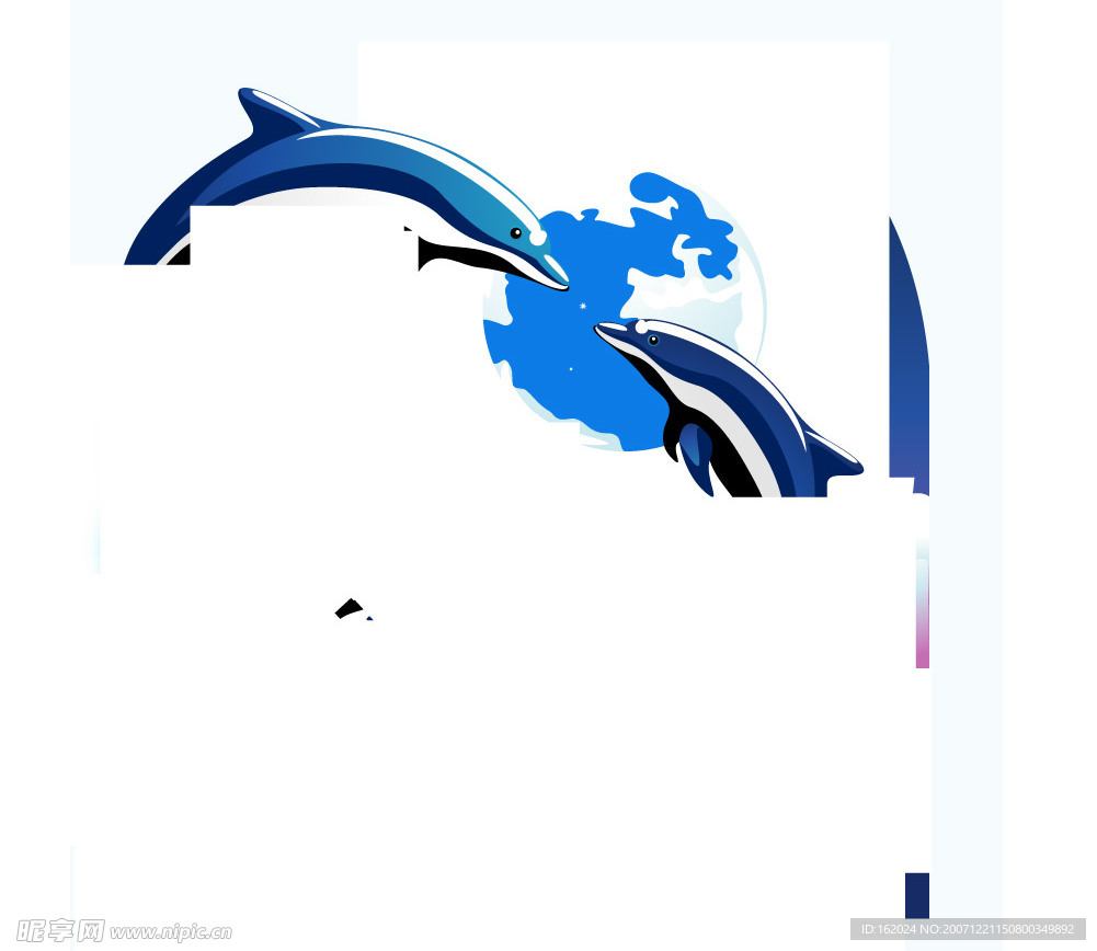 矢量海豚