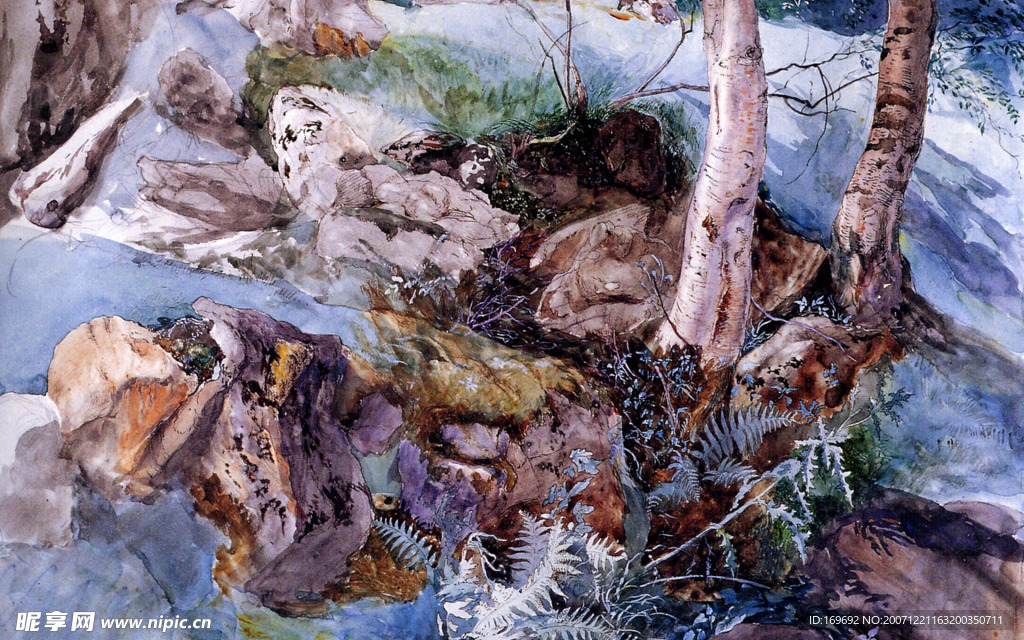 油画